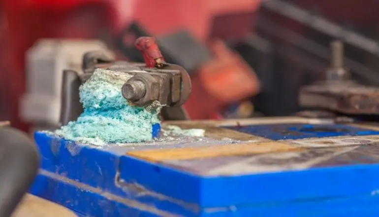 car battery corrosion cleaning