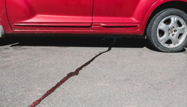 coolant leak in  radiator