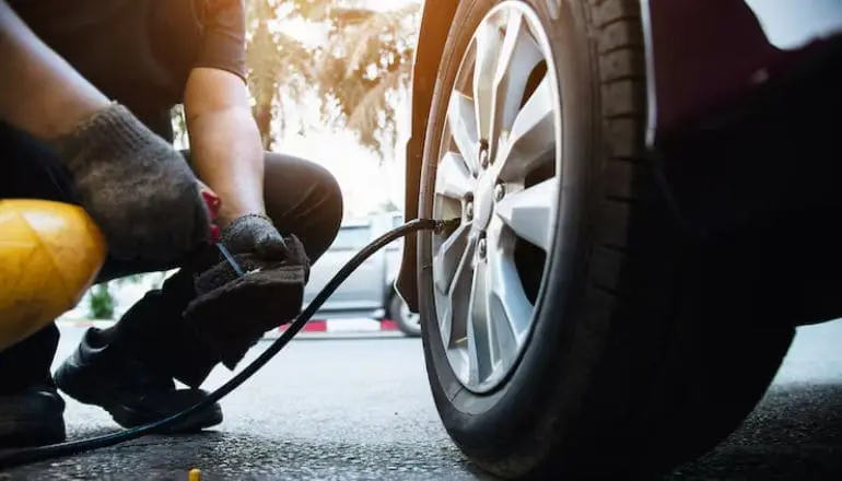 car tyre repair shop
